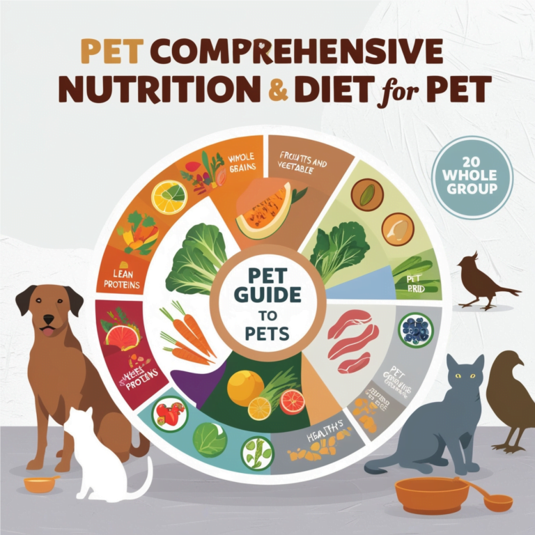 Nutrition and Diet for Pets: A Comprehensive Guide